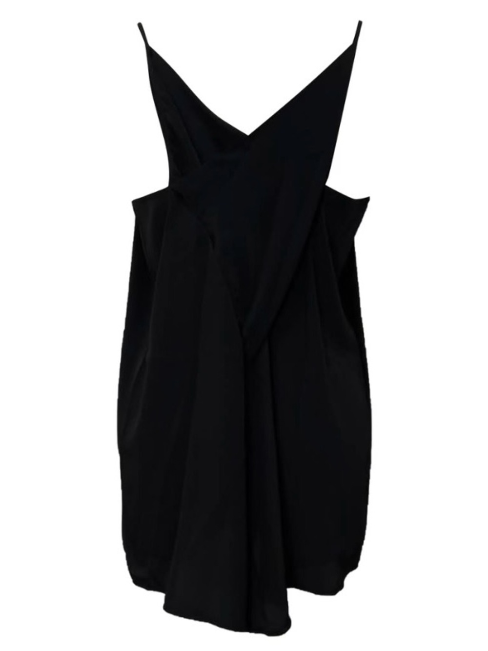 Rick Owens cowl neck tank top in black sz.8